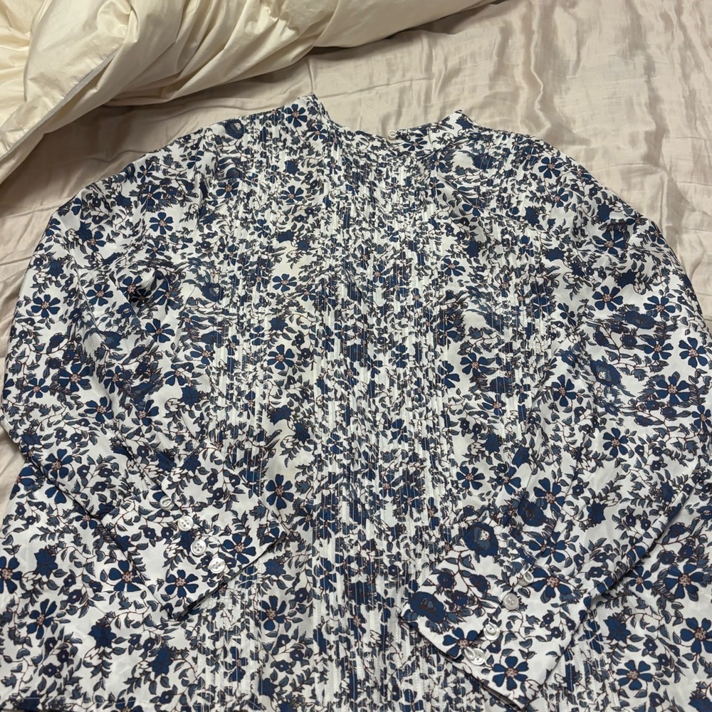 Apiece Apart Floral Blouse